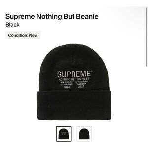 Supreme Nothing But Beanie “Black”